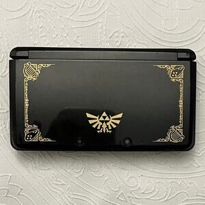 Legend of Zelda 25th Anniversary 3DS Console Black and Gold